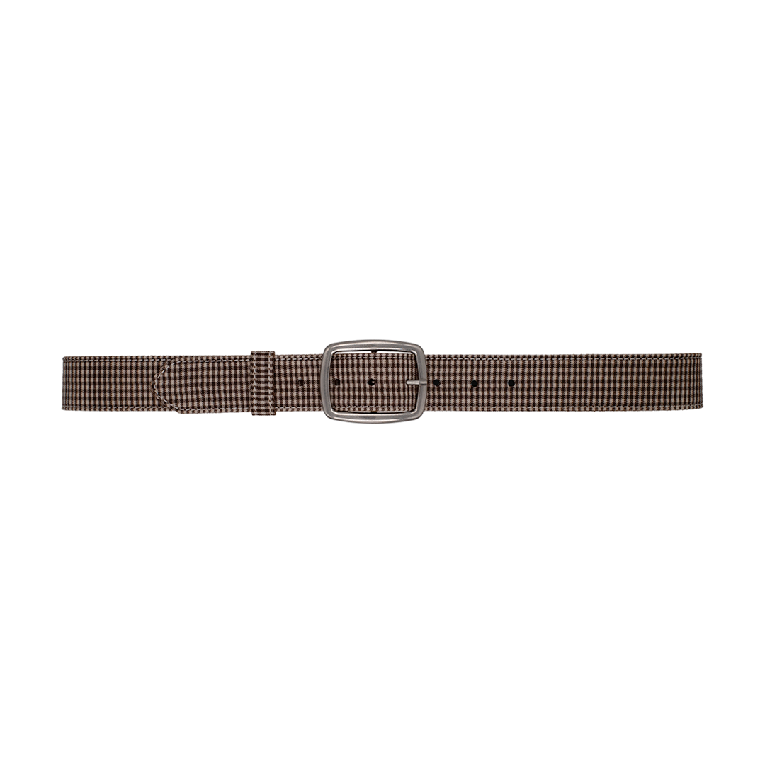 PLAIDBELT BROWN