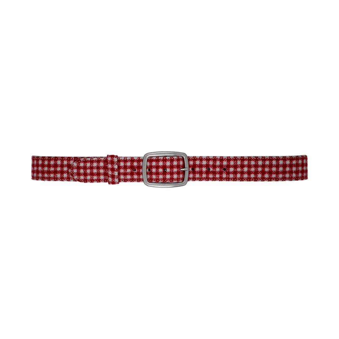 PLAIDBELT RED