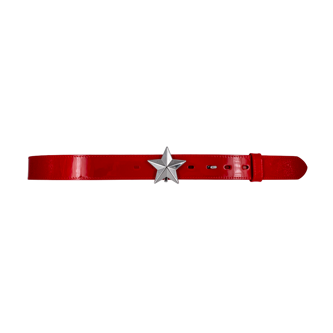 SPINNING STARBELT SHINY RED