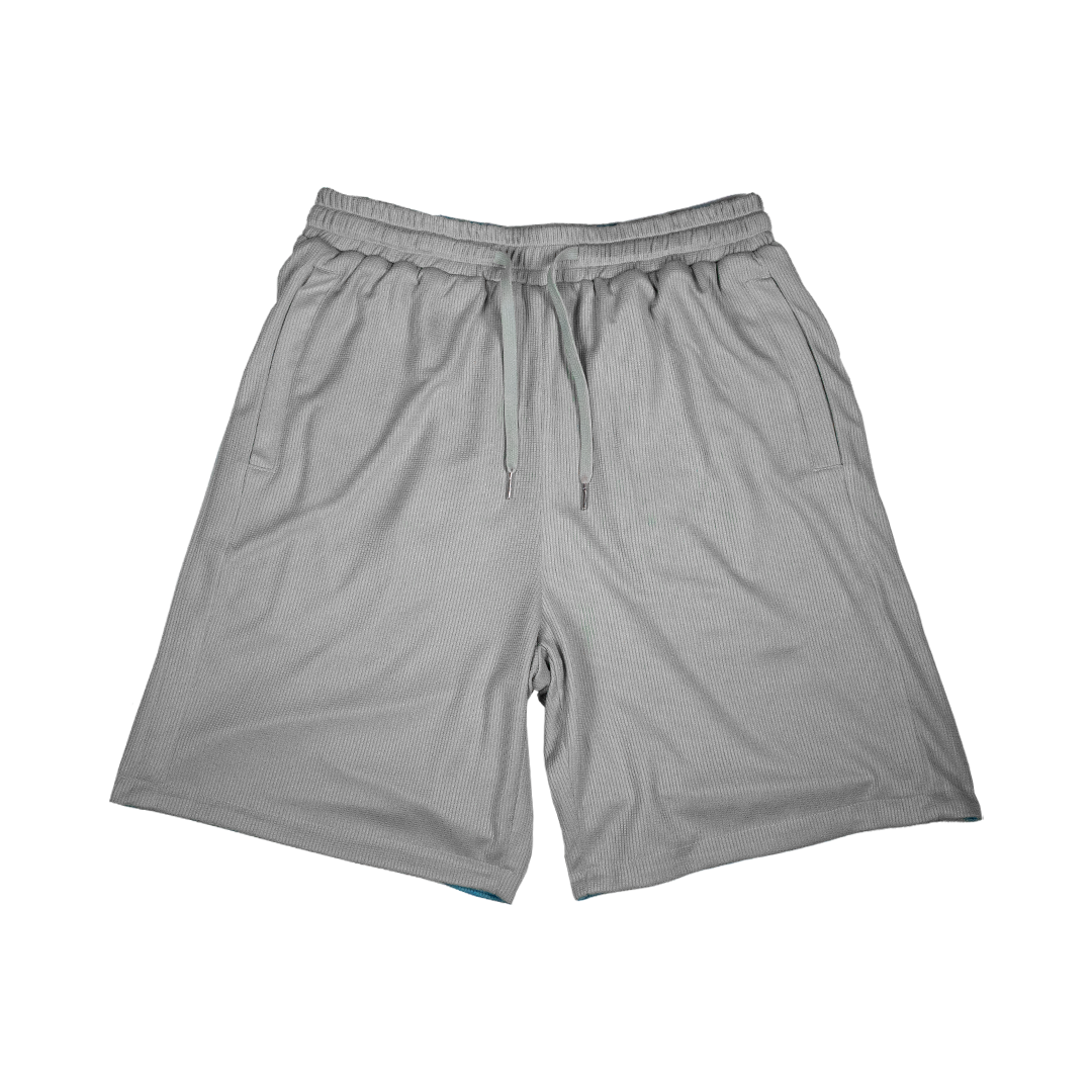REVERSIBLE SHORTS GREY/BLUE