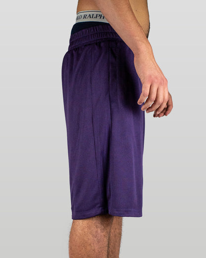 REVERSIBLE SHORTS BLACK/PURPLE