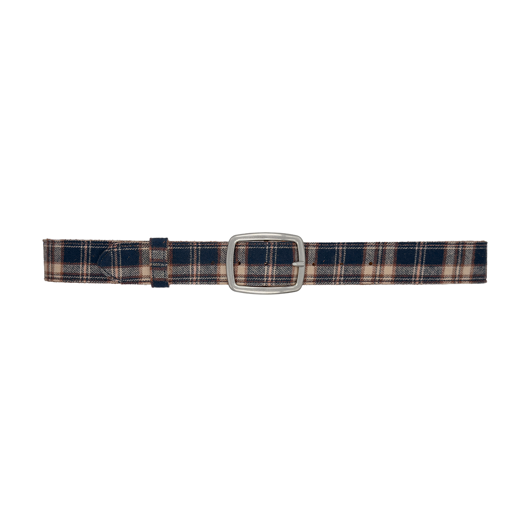 PLAIDBELT DARKBLUE