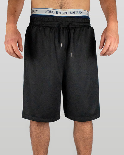 REVERSIBLE SHORTS BLACK/PURPLE