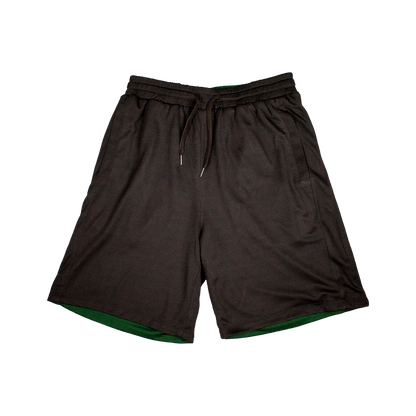 REVERSIBLE SHORTS BROWN/GREEN